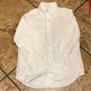 Crewcuts Kids White Button-Down Shirt